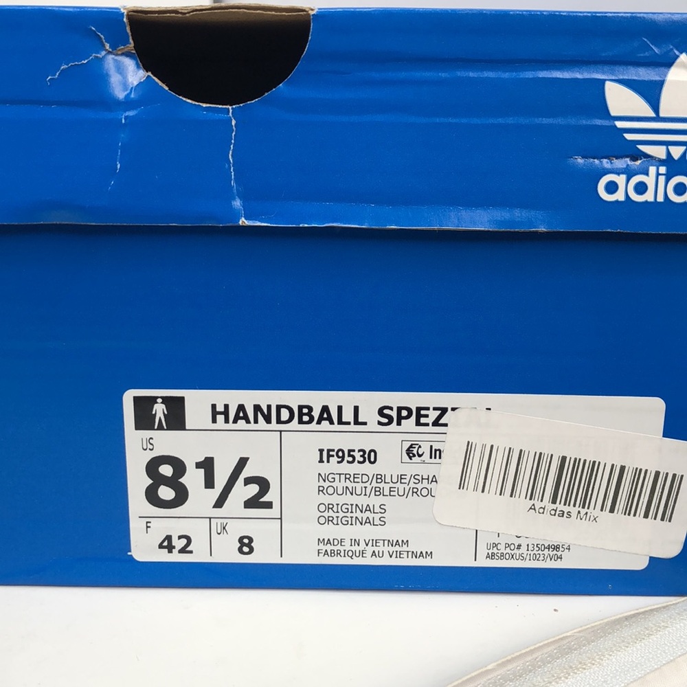 Adidas Originals Mens Handball Spezial IF9530 Classic Sneakers - Size 8.5 - Picture 4 of 16